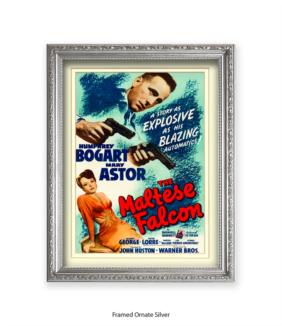 Maltese Falcon - Humphrey Bogart - Art Print