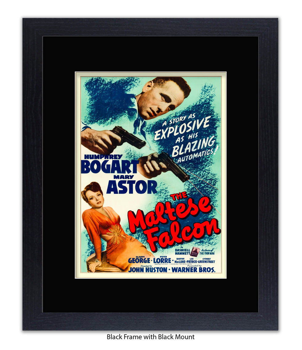 Maltese Falcon - Humphrey Bogart - Art Print