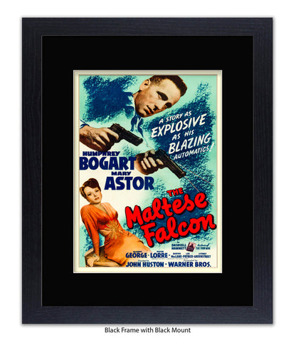 Maltese Falcon - Humphrey Bogart - Art Print
