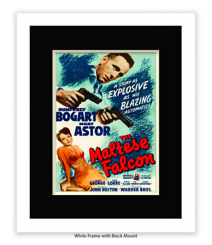Maltese Falcon - Humphrey Bogart - Art Print