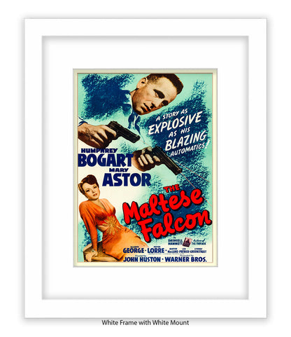 Maltese Falcon - Humphrey Bogart - Art Print