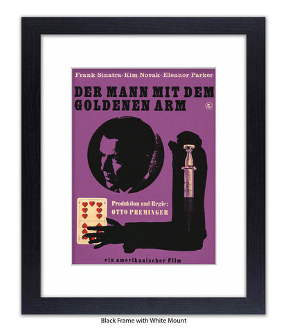 Man With The Golden Arm - DER GERMAN - Art Print