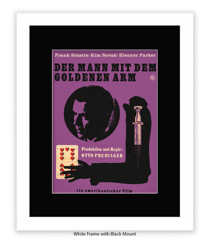 Man With The Golden Arm - DER GERMAN - Art Print