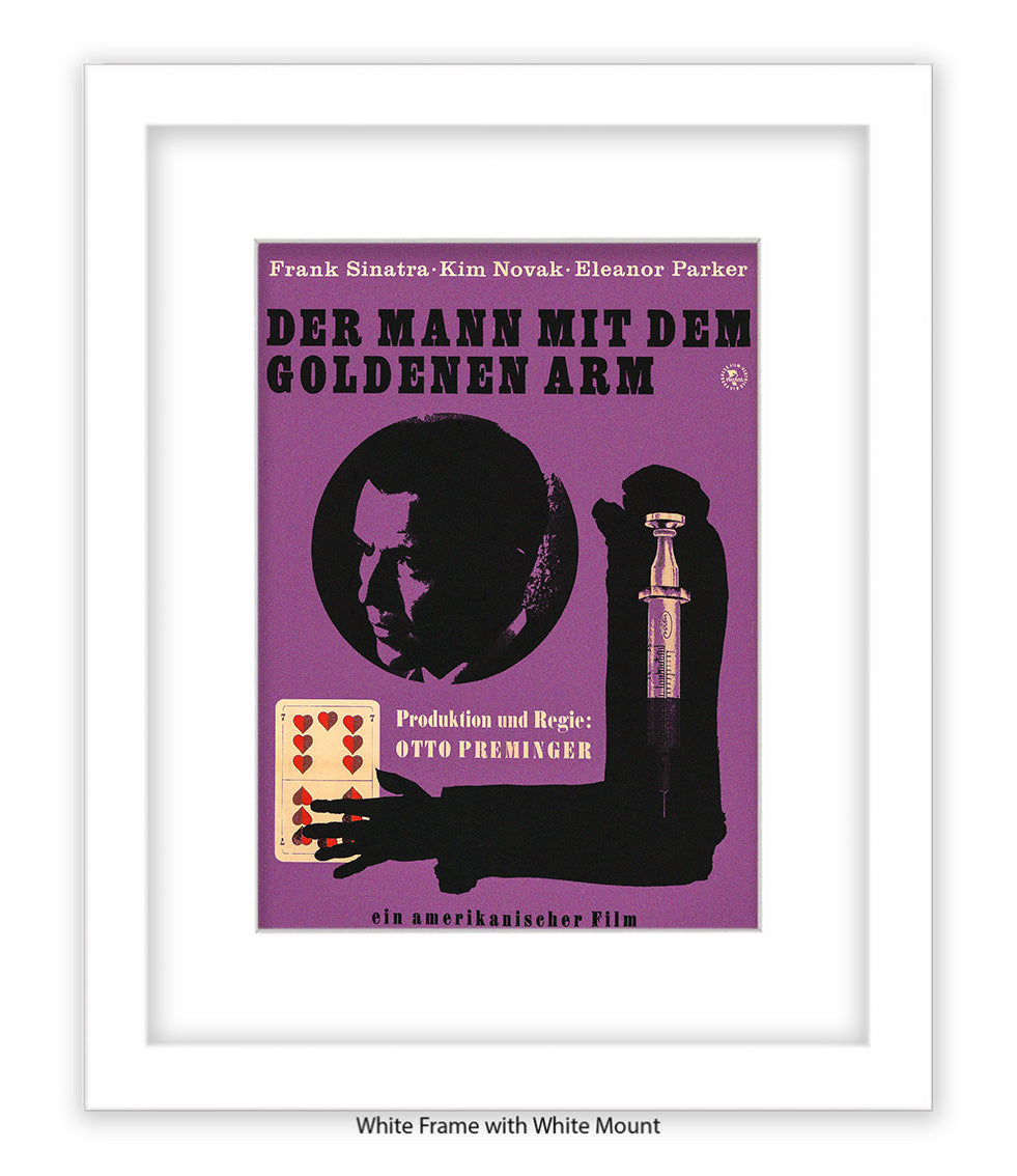 Man With The Golden Arm - DER GERMAN - Art Print