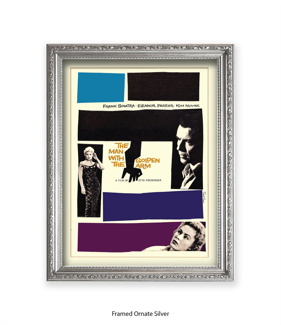Man With The Golden Arm - 3 Characters - Art Print