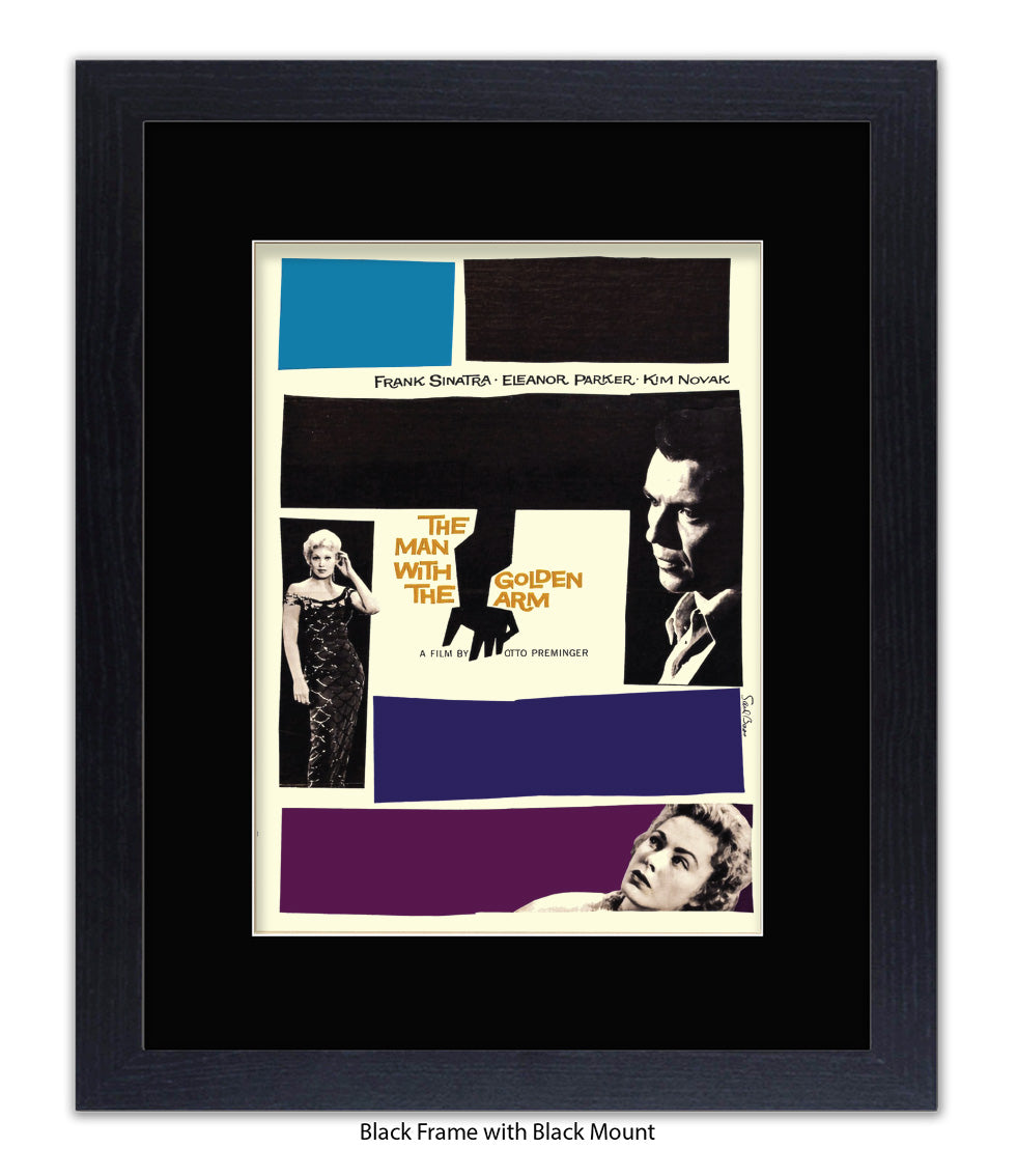 Man With The Golden Arm - 3 Characters - Art Print