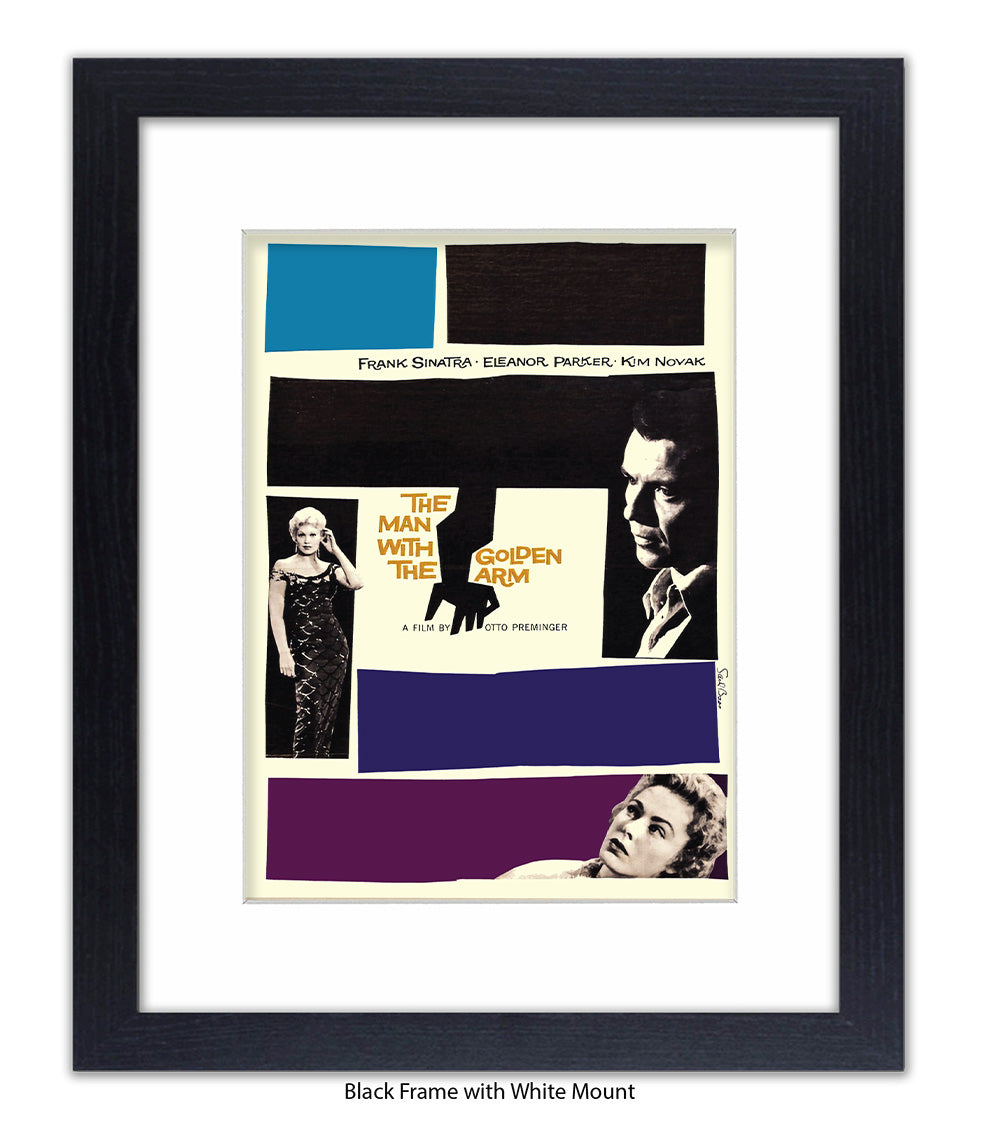 Man With The Golden Arm - 3 Characters - Art Print