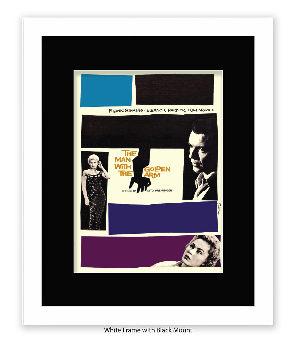 Man With The Golden Arm - 3 Characters - Art Print