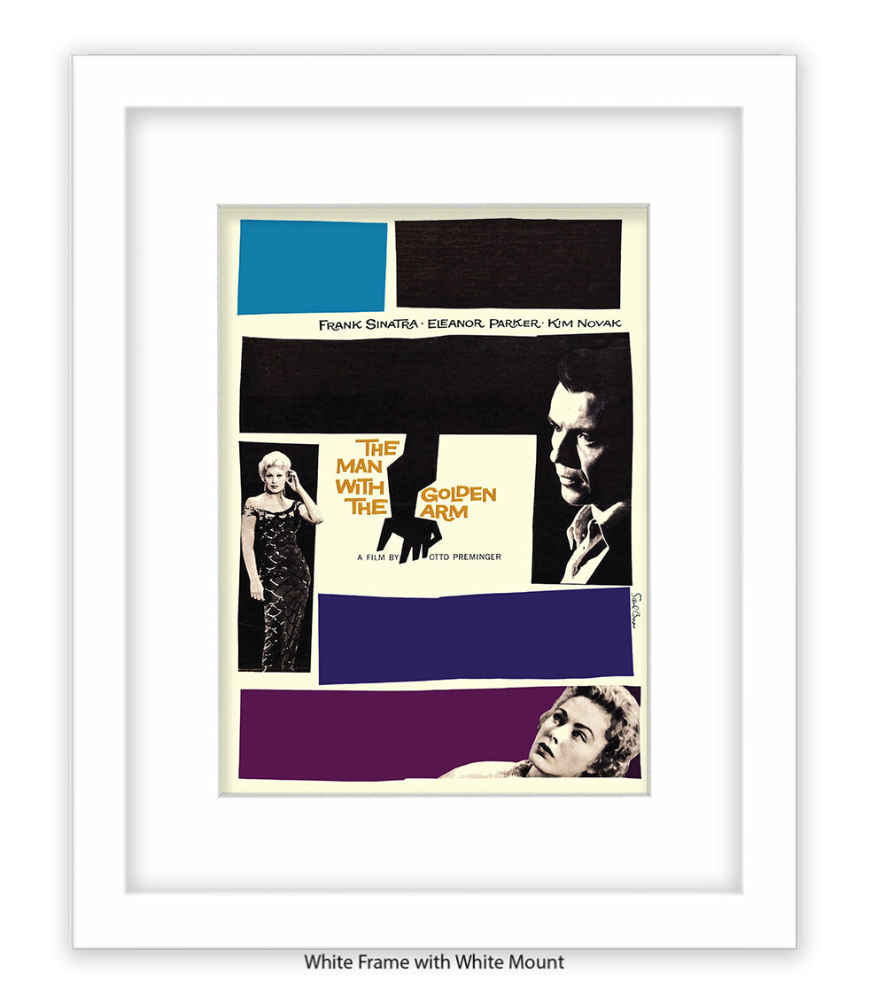 Man With The Golden Arm - 3 Characters - Art Print