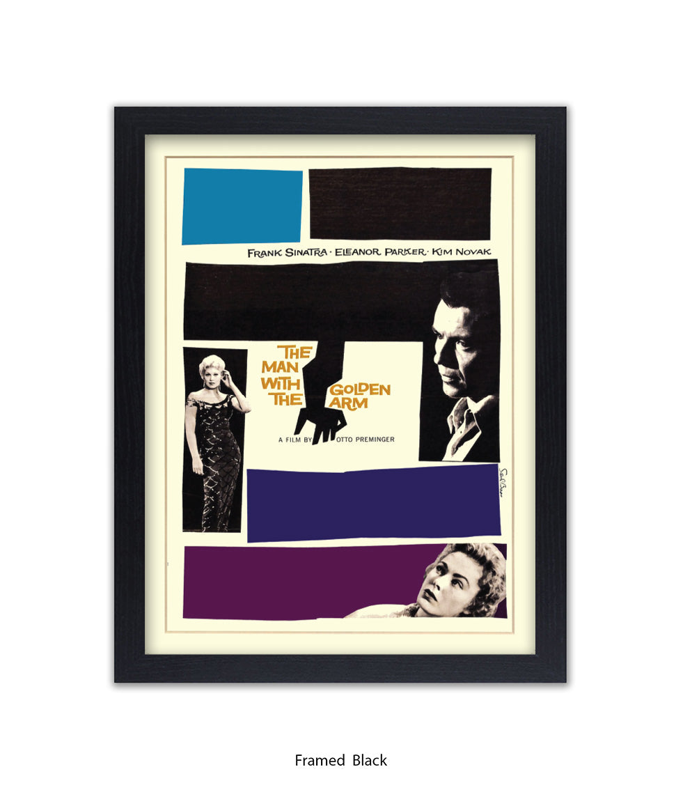Man With The Golden Arm - 3 Characters - Art Print