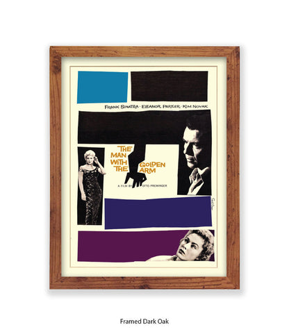 Man With The Golden Arm - 3 Characters - Art Print