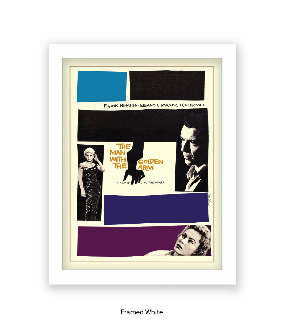Man With The Golden Arm - 3 Characters - Art Print