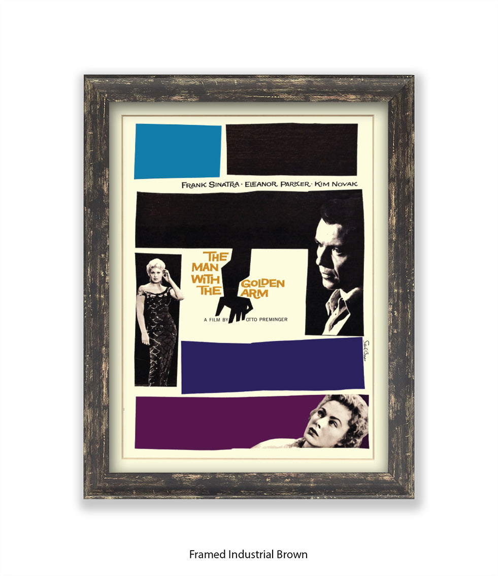 Man With The Golden Arm - 3 Characters - Art Print