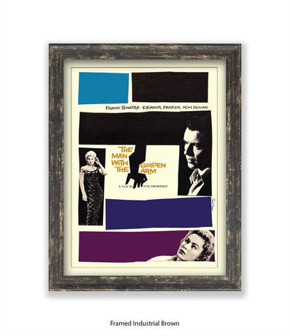Man With The Golden Arm - 3 Characters - Art Print