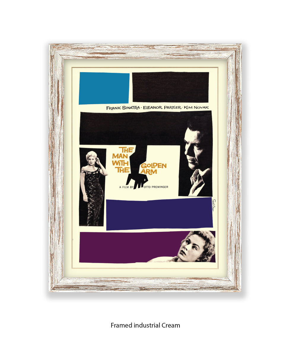 Man With The Golden Arm - 3 Characters - Art Print