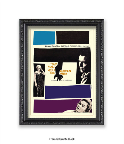 Man With The Golden Arm - 3 Characters - Art Print