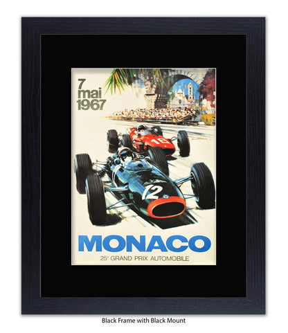 Monaco 7 Mai 1967 Art Print