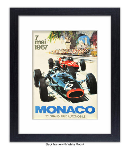 Monaco 7 Mai 1967 Art Print