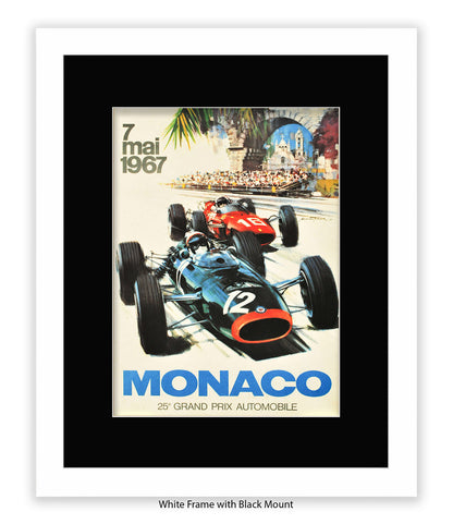 Monaco 7 Mai 1967 Art Print