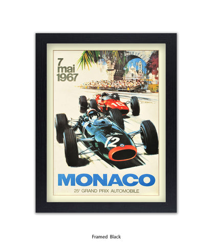Monaco 7 Mai 1967 Art Print
