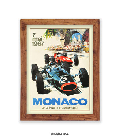 Monaco 7 Mai 1967 Art Print
