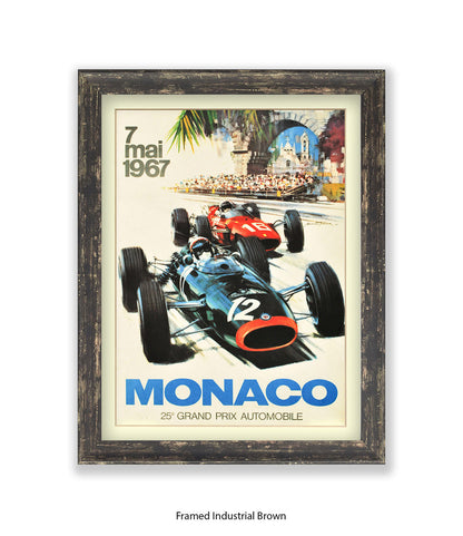 Monaco 7 Mai 1967 Art Print