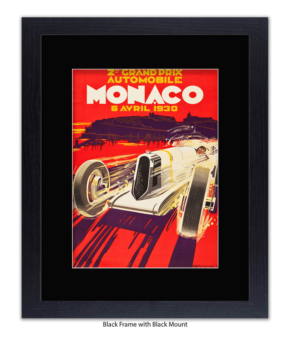 Monaco  6 Avril 1930 Art Print