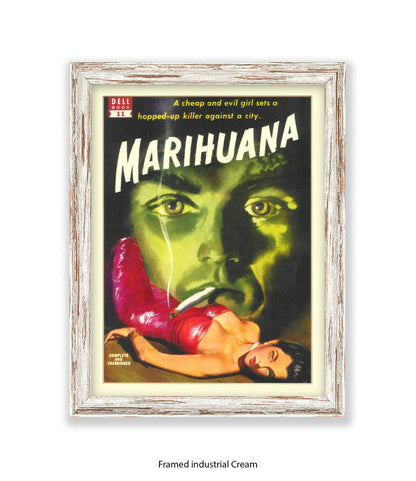 Marihuana - Cheap Evil Girl Hopped-Up Killer - Art Print