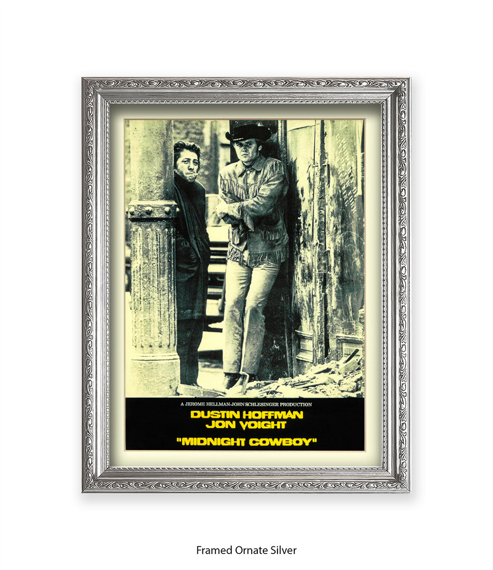 Midnight Cowboy - Hoffman and Voight - Art Print