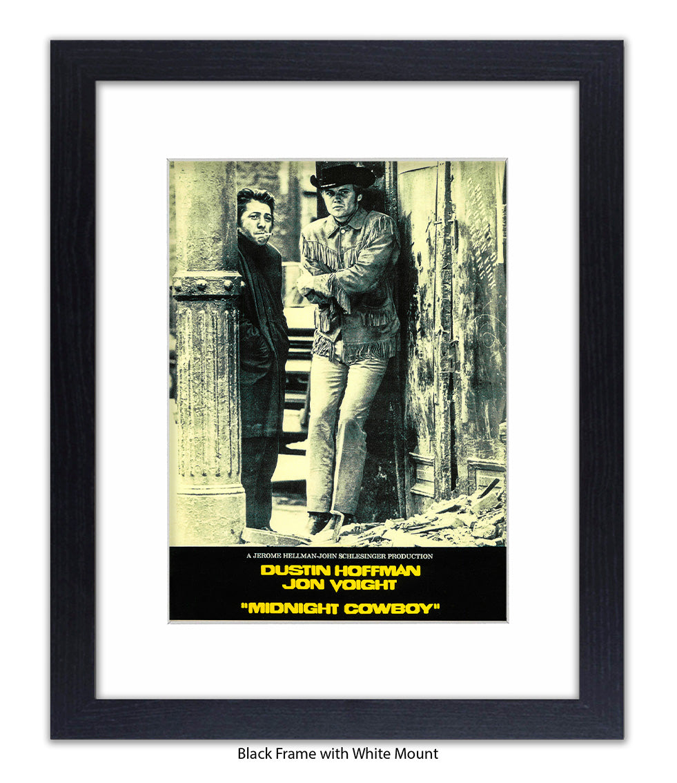 Midnight Cowboy - Hoffman and Voight - Art Print