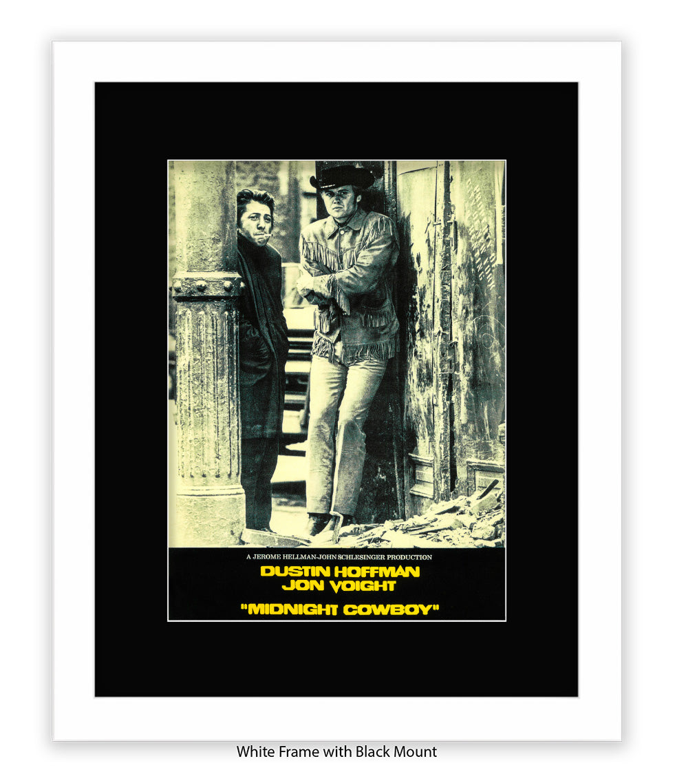 Midnight Cowboy - Hoffman and Voight - Art Print