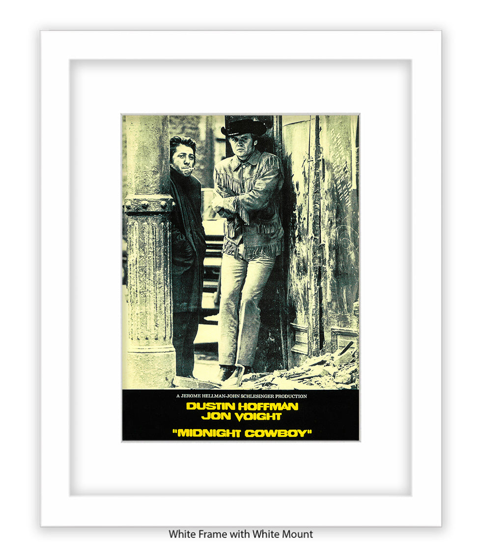 Midnight Cowboy - Hoffman and Voight - Art Print