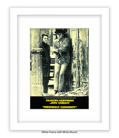 Midnight Cowboy - Hoffman and Voight - Art Print