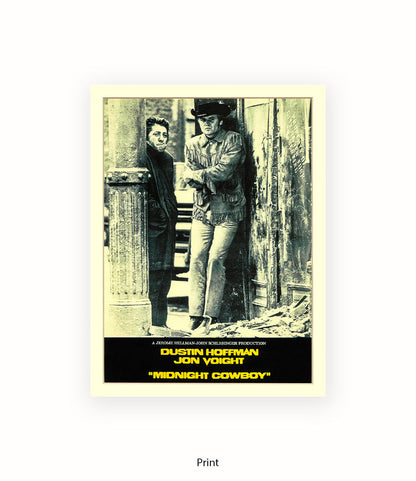 Midnight Cowboy - Hoffman and Voight - Art Print