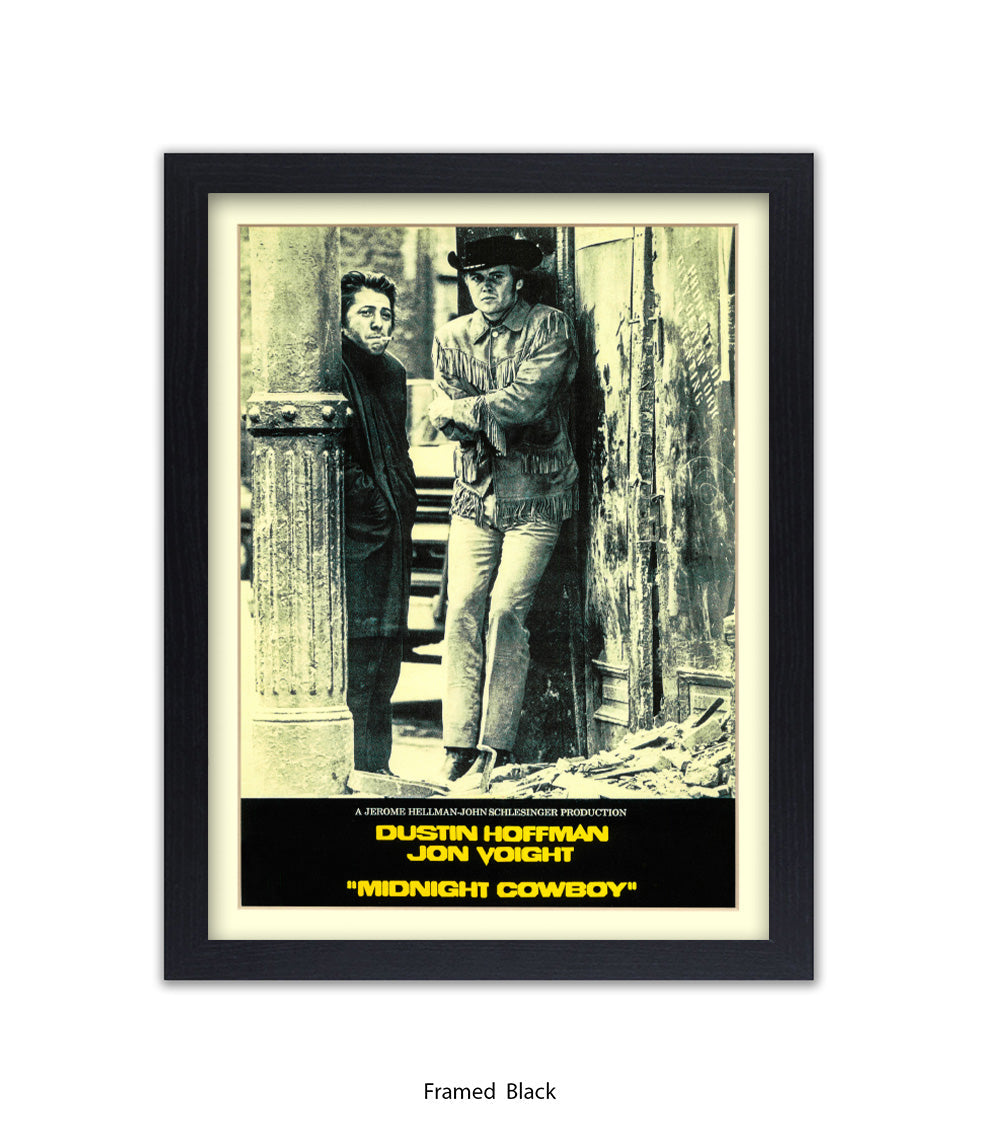 Midnight Cowboy - Hoffman and Voight - Art Print