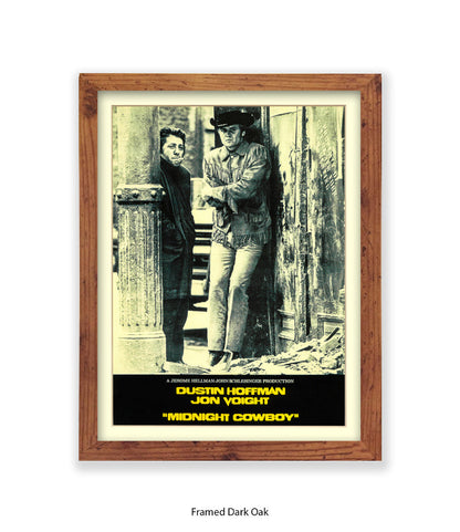Midnight Cowboy - Hoffman and Voight - Art Print