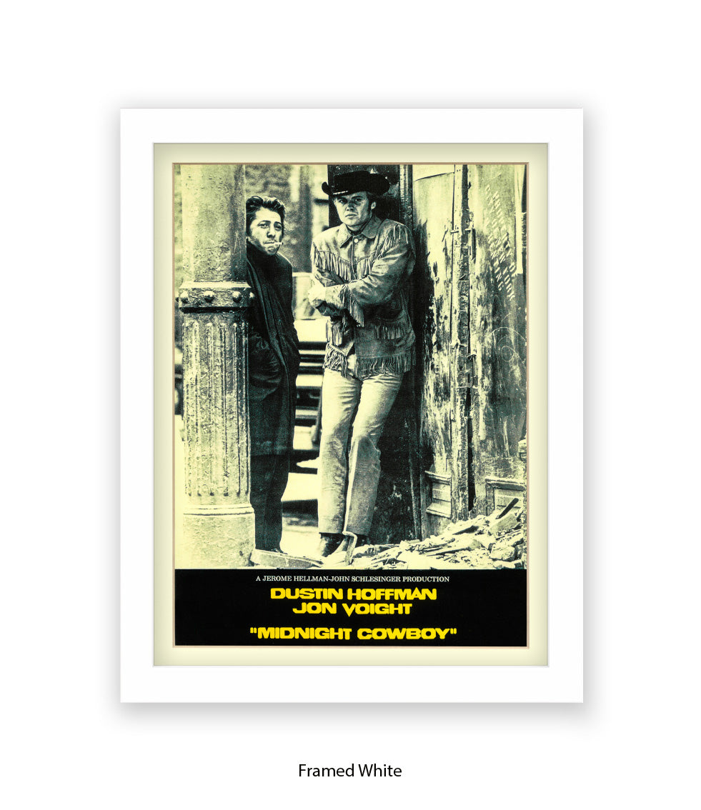 Midnight Cowboy - Hoffman and Voight - Art Print