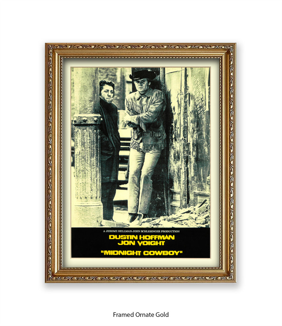 Midnight Cowboy - Hoffman and Voight - Art Print