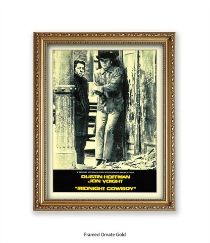 Midnight Cowboy - Hoffman and Voight - Art Print