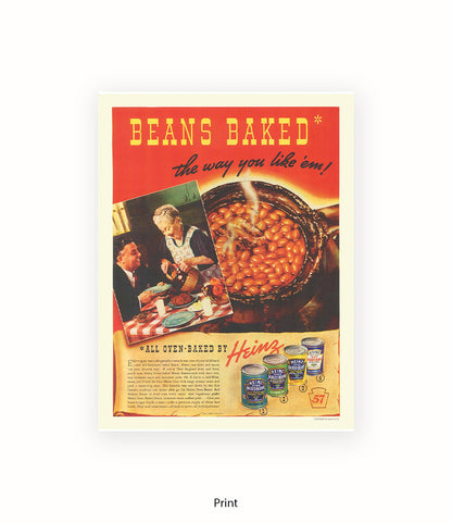 Baked Beans - Art Print