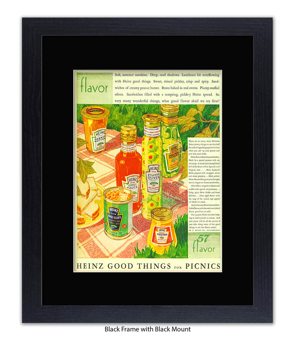 Good things for picnics - Art Print