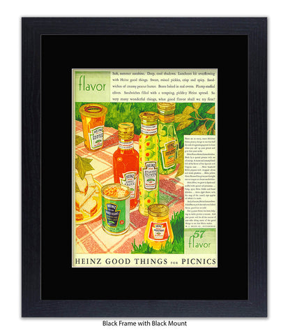 Good things for picnics - Art Print