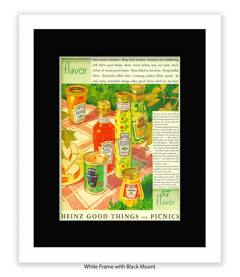 Good things for picnics - Art Print