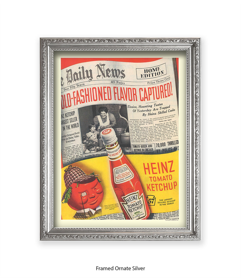 Tomato Ketchup - Old Fashioned - Art Print