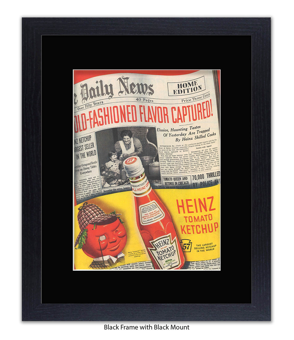 Tomato Ketchup - Old Fashioned - Art Print