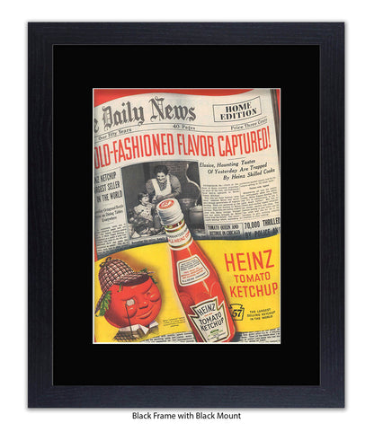 Tomato Ketchup - Old Fashioned - Art Print