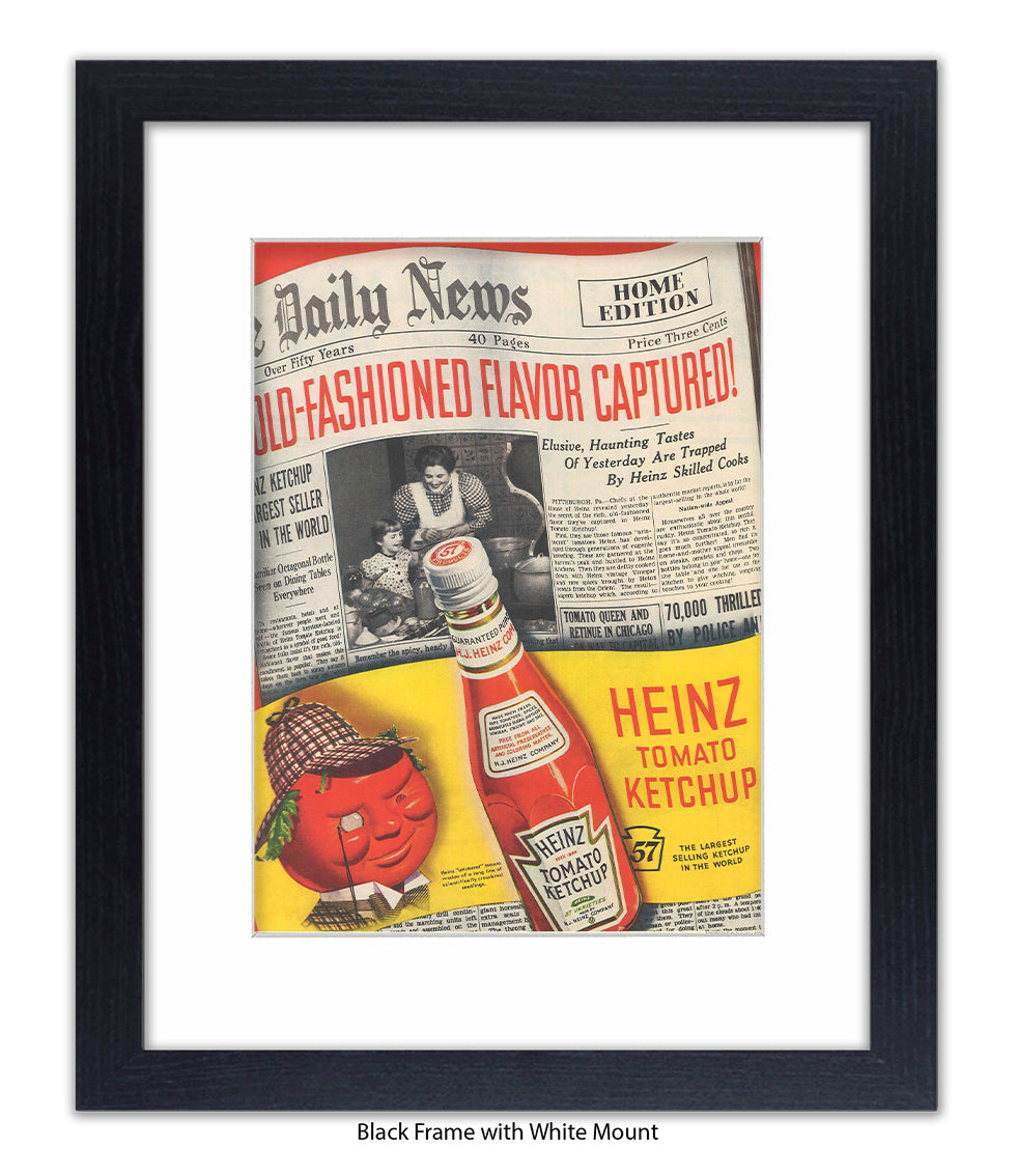 Tomato Ketchup - Old Fashioned - Art Print