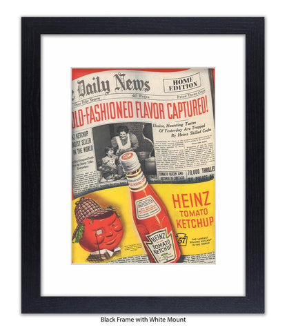 Tomato Ketchup - Old Fashioned - Art Print