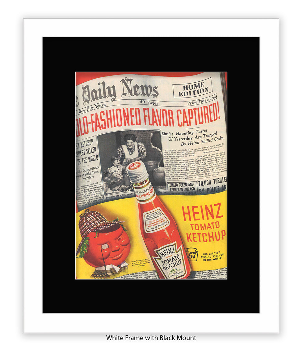 Tomato Ketchup - Old Fashioned - Art Print