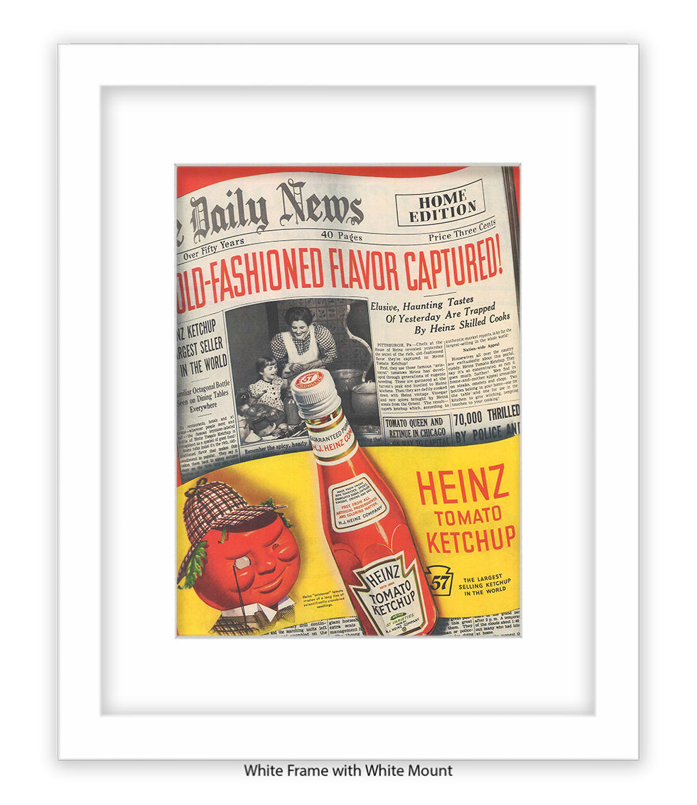 Tomato Ketchup - Old Fashioned - Art Print